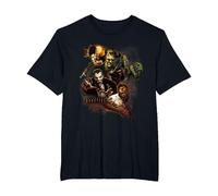 Halloween Horror Nights Universal Monsters T-Shirt, Men's Big and Tall, Black, 3X Tall