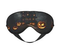 Halloween Horror Print Functionality Eye Mask Sleep Lightweight Travel Yoga Camping Outdoors Relaxation