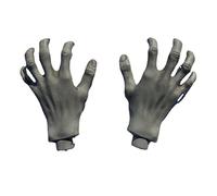 Halloween Horror Props Realistic Zombie Hands Terror Decoration for Party Garden Random Color