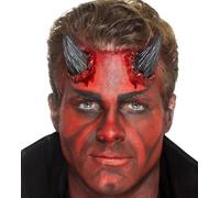 Realistic Devil Horn Prosthetics - Halloween Makeup Accessory by Smiffys - Latex