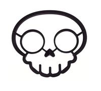 Halloween Horror Skull Fried Egg Mold, Funny Breakfast Omelette Egg Molds, Silicone Skeleton Cooking Mold, Ghost Pancake Maker Eggs Holder, DIY Kitchen Accessorie Gadget