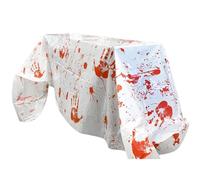 Halloween Horror Themed Bloody Gauze Tablecloth For Creating A Chilling Atmospheres Table Cloth For Indoor And Outdoor Blood Tablecloth
