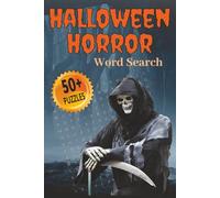Halloween Horror Word Search Puzzle Book: Puzzles with Easy To Read Print about Haunting, Ghosts, Witchcraft and More | 6x9 inches, 110 pages | 50+ Games … Gifts for Vacations, Holidays and Relaxation