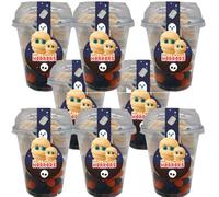 Halloween Horrors Cup - 200g - Fruity Jellies, Marshmallows & Skulls - Spooky Sweets for Sharing & Snacking - cyrlm (8 x Cup)