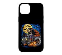 Halloween Hotrod Vampire Pumpkin Moon Vintage Monster Case for iPhone 14 Plus