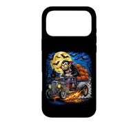 Halloween Hotrod Vampire Pumpkin Moon Vintage Monster Case for iPhone 17 Pro Max