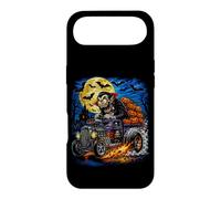 Halloween Hotrod Vampire Pumpkin Moon Vintage Monster Case for iPhone Air