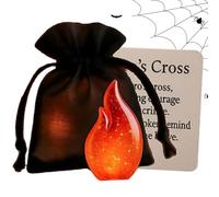 Halloween Hugs Cards, Ghost Fire Shape Holiday Motivational Cards, Encouragement Souvenir for Halloween Students Teens Kids Employees Adults Colleagues Graduates Team Incentives Waiting Rooms Home
