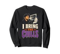 Halloween HVAC Tech I Bring The Chills Spooky Ghost Sweatshirt