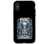 Halloween HVAC Technician Brining The Bone-Chilling Cold Case for iPhone X/XS