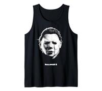 Halloween II Michael Myers Crying Big Face Costume Tank Top