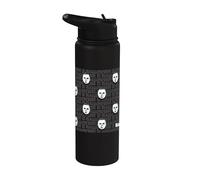 Halloween II Michael Myers Mask All Over Print Stainless Steel Insulated Water Bottle