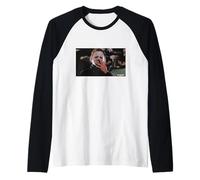Halloween II Michael Myers Mask Movie Still Raglan Baseball Tee