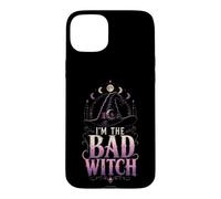Halloween I'm The Bad Witch Women Witchy Couple Gift Case for iPhone 15 Plus