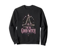 Halloween I'm The Good Witch Women Witchy Couple Gift Sweatshirt