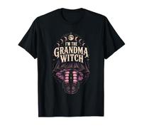Halloween I'm The Grandma Witch Women Witchy Coven Gift T-Shirt