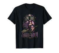 Halloween I'm The Sassy Witch Women Witchy Coven Gift T-Shirt