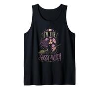 Halloween I'm The Sassy Witch Women Witchy Coven Gift Tank Top
