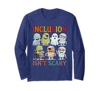 Halloween Inclusion Isn’t Scary Monsters Diversity Awareness Long Sleeve T-Shirt