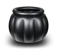 Halloween Inflatable Cooler, 22x18 Inch Witch Cauldron Kettle Large Halloween Cooler for Drinks Inflatable Ice Bucket for Halloween Parties Travel