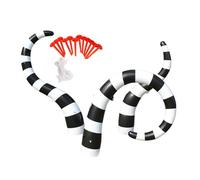 Halloween Inflatable Giant Sandworm Scary Ornament for Pathway Patio Holiday