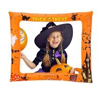 Halloween Inflatable Photo Booth Prop Inflatable Selfie Frame,Giant Trick or Treat Picture Frame Inflatable Photo Frame Blow Up Party Prop for Kids Adults Him Her Men Women Halloween Party Decorations