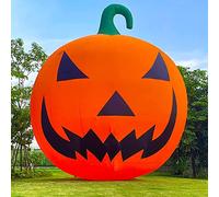 Halloween Inflatable Pumpkin Decorations 20Ft with Blower - Premium Outdoor Yard Decor for Parties - No LED Lights