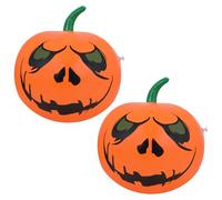 Halloween Inflatable Pumpkins, Halloween Pumpkin Balloon for Haunted House Decoration, Masquerade, Halloween Theme Party (Orange A2)