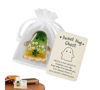 Halloween Inspirational Cards,Halloween Charm with Supportive Cards - Motivational Figures Party Favors for Support Daily Study Travel Companion Classroom School Office