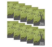 Halloween Invitations, Horror Invitation Cards, Vintage Scary Theme Skull & Spiderweb Design Cartoon Spooky Castle Card For Haunted House Favors