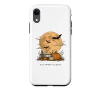 Halloween Is Good Fall Moon Spook Cozy Fall Autumn Halloween Case for iPhone XR