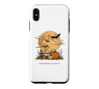Halloween Is Good Fall Moon Spook Cozy Fall Autumn Halloween Case for iPhone XS Max