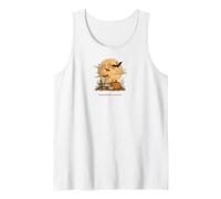 Halloween is Good Fall Moon Spook Cozy Fall Autumn Halloween Tank Top