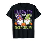 Halloween Is My Favorite Holiday Trick or Treat Gnome T-Shirt