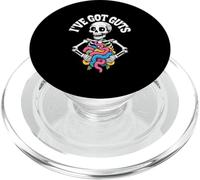 Halloween Ive Got Guts Cute Skeleton Colorful Guts PopSockets PopGrip for MagSafe