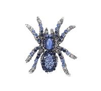 Halloween Jewellery Retro Rhinestone Brooch Fashion High End Glitter Brooch Full Fashion Halloween Accessories Personality Hanging Decorations Beads for (A, One Size)