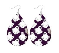 Halloween Jewellery The Of Halloween With Our Stunning Leather Earrings! Toy Beads for Jewellery (A, 6. 5cm)