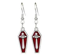 Halloween Jewellery Your Halloween Ensemble With These Captivating Earrings Unleash Your Dark Glamour! Lights (Watermelon Red, 6. 5cm)