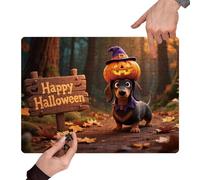 Halloween Jigsaw Puzzle - Paper 30x21cm 130 Pieces | Dachshund Dog Puzzle Set | Fun Educational Halloween Puzzlle For Kids Adults Family Game And Holiday Party Activity