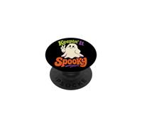 Halloween Keepin' It Spooky Cute Ghost Funny Season PopSockets Adhesive PopGrip