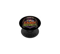 Halloween Kids Candy Security Funny Badge PopSockets Adhesive PopGrip