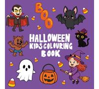 Halloween Kids Coloring Book: Happy Haunts and Pumpkin Friends: Perfect for kids ages 6-10 years, simple yet fun! (Holiday Series)