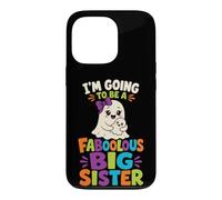 Halloween Kids Faboolous Big Sister Ghost Boo Gift Case for iPhone 13 Pro