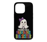 Halloween Kids Faboolous Big Sister Ghost Boo Gift Case for iPhone 13 Pro