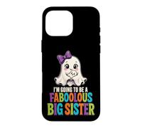 Halloween Kids Faboolous Big Sister Ghost Boo Gift Case for iPhone 16 Pro Max