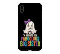 Halloween Kids Faboolous Big Sister Ghost Boo Gift Case for iPhone XS Max