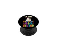 Halloween Kids Faboolous Big Sister Ghost Boo Gift PopSockets Adhesive PopGrip