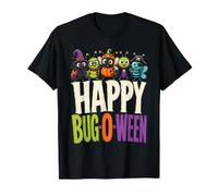 Halloween Kids Happy Bug-O-Ween Cute Costume Bugs T-Shirt