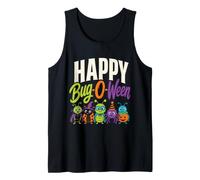 Halloween Kids Happy Bug-O-Ween Cute Costume Bugs Tank Top