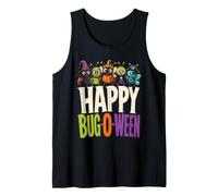 Halloween Kids Happy Bug-O-Ween Cute Costume Bugs Tank Top